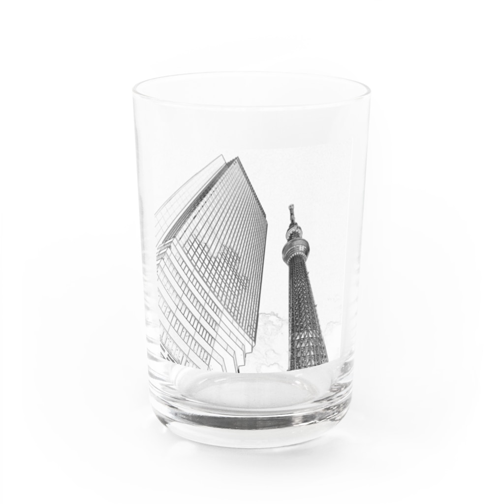 The City 東京スカイツリー Water Glass By 超高層ビル 都市開発研究所shop Skyscraper Urbandevelopment Suzuri