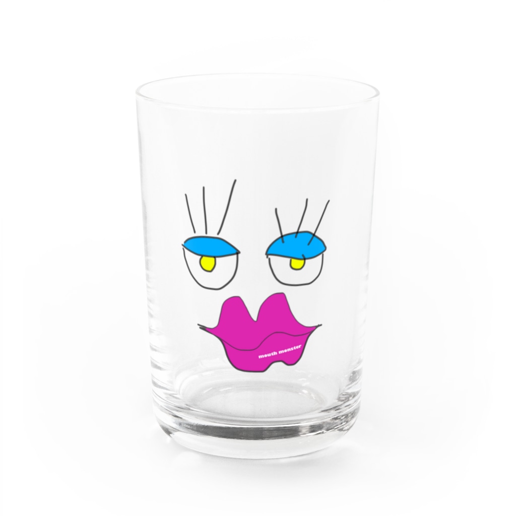  mouth monsterのmouth monster Water Glass