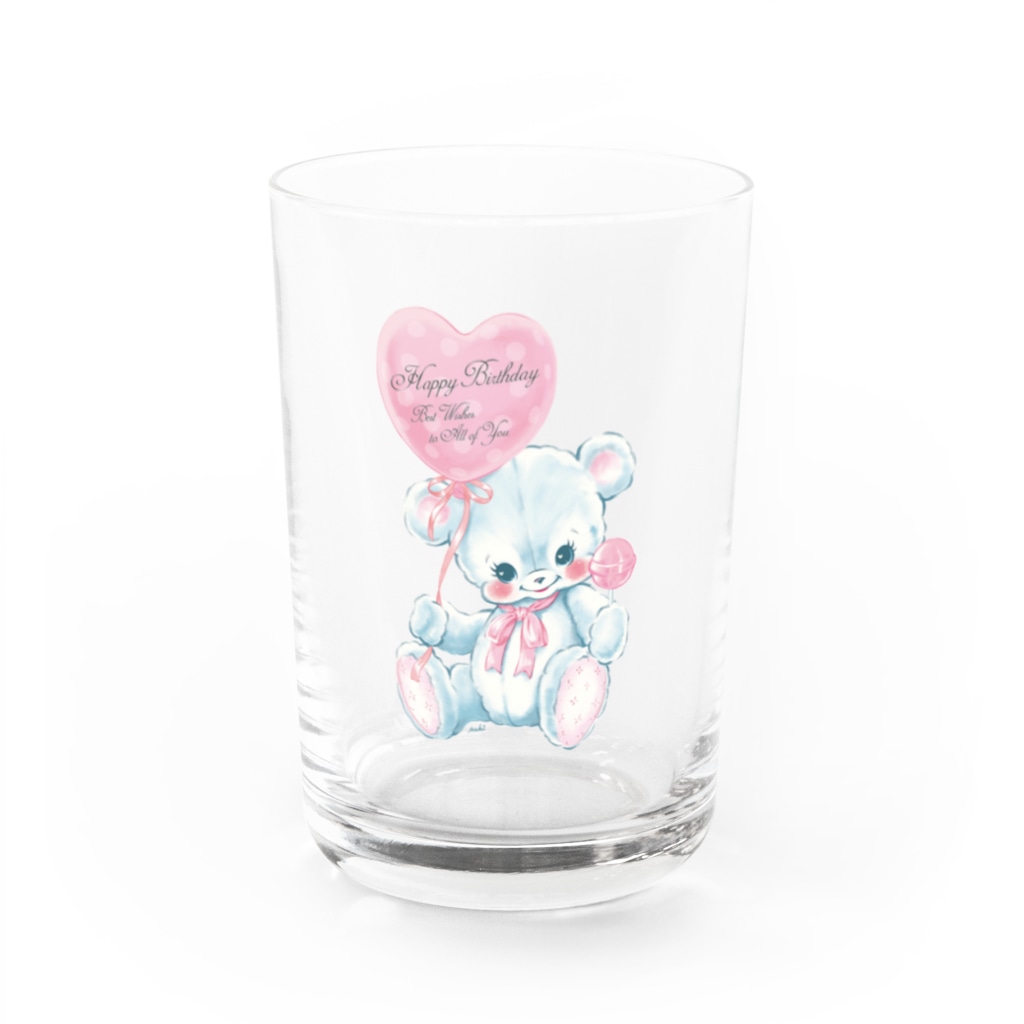 MAKIのBalloon Bear Water Glass