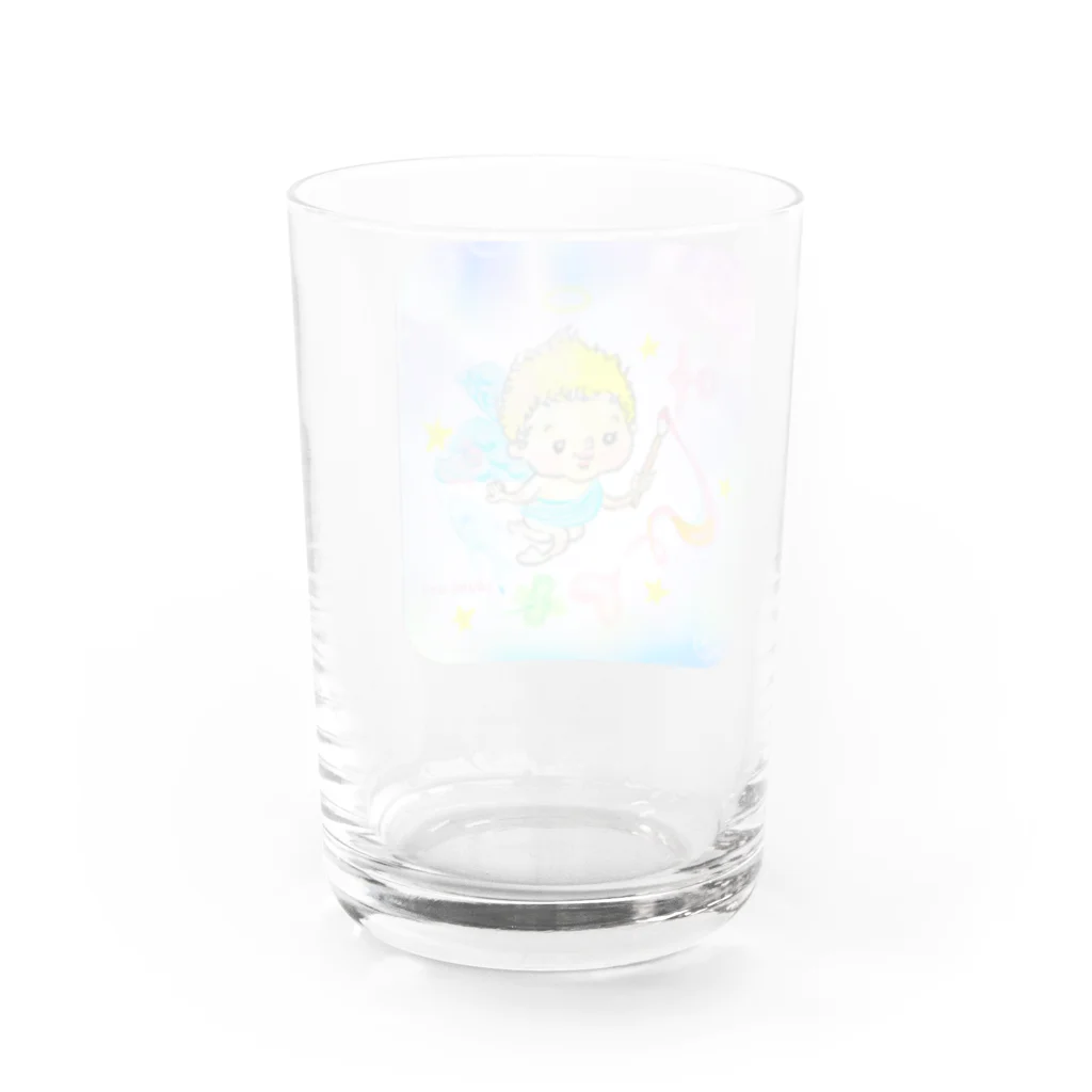 idumi-artの願いを叶えるエンジェル🎨 Water Glass :back