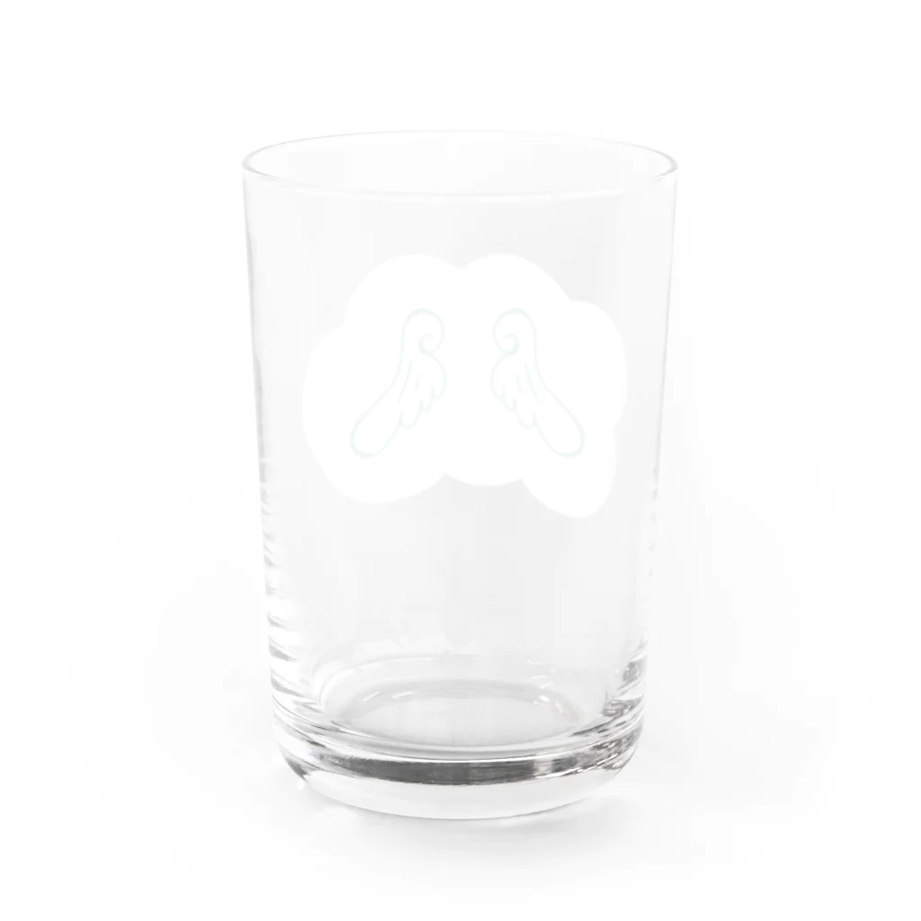 xx Baby xxの飛びたい。。グラス Water Glass :back