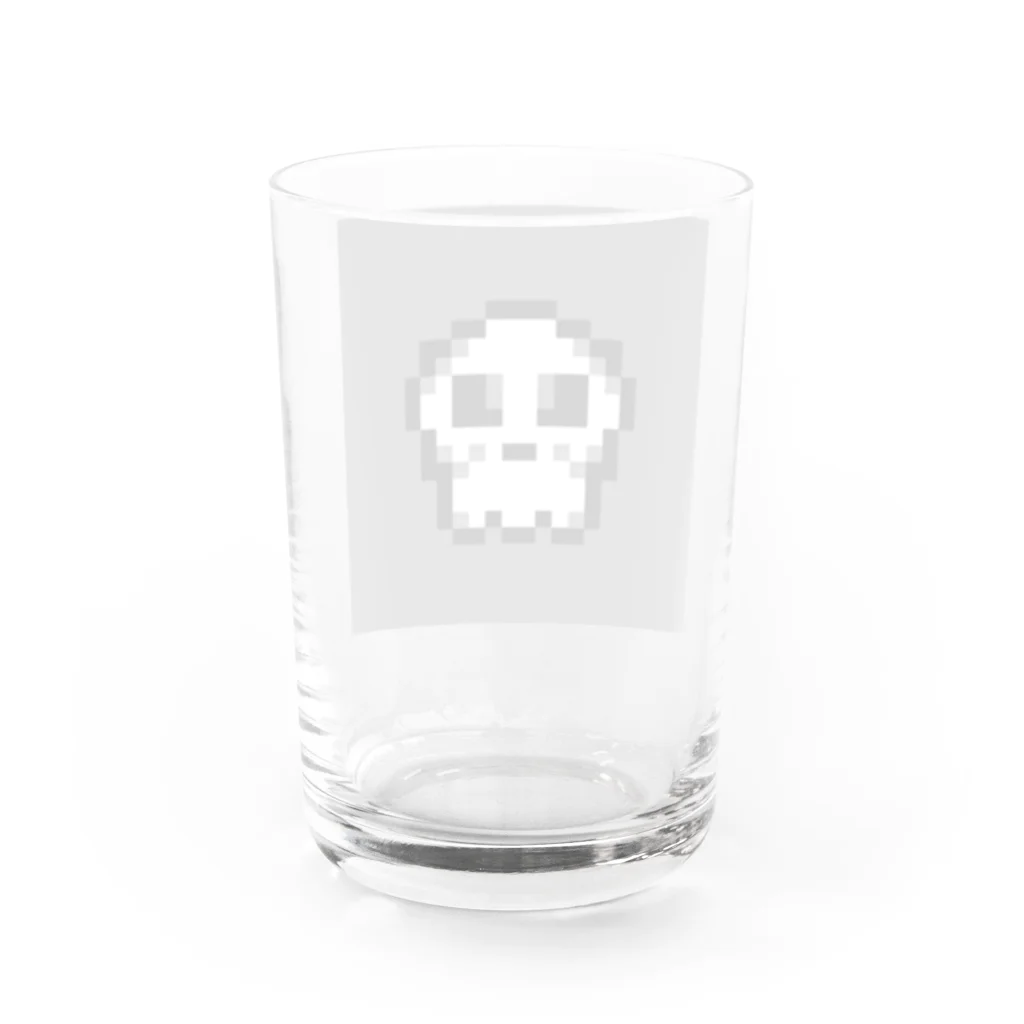 TACのKawaii SKULL #4410 Water Glass :back