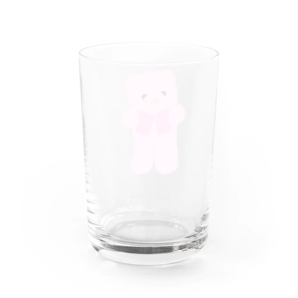 (:˒ꇤ[桃饅頭🎀]のドルトン(イラスト) Water Glass :back