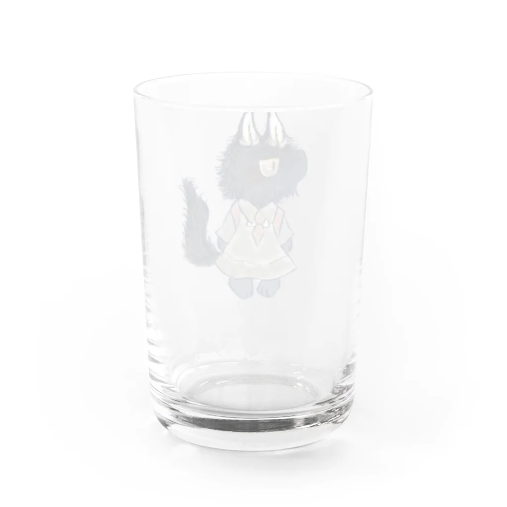 ノアオオカミのオオカミのウルフル Water Glass :back