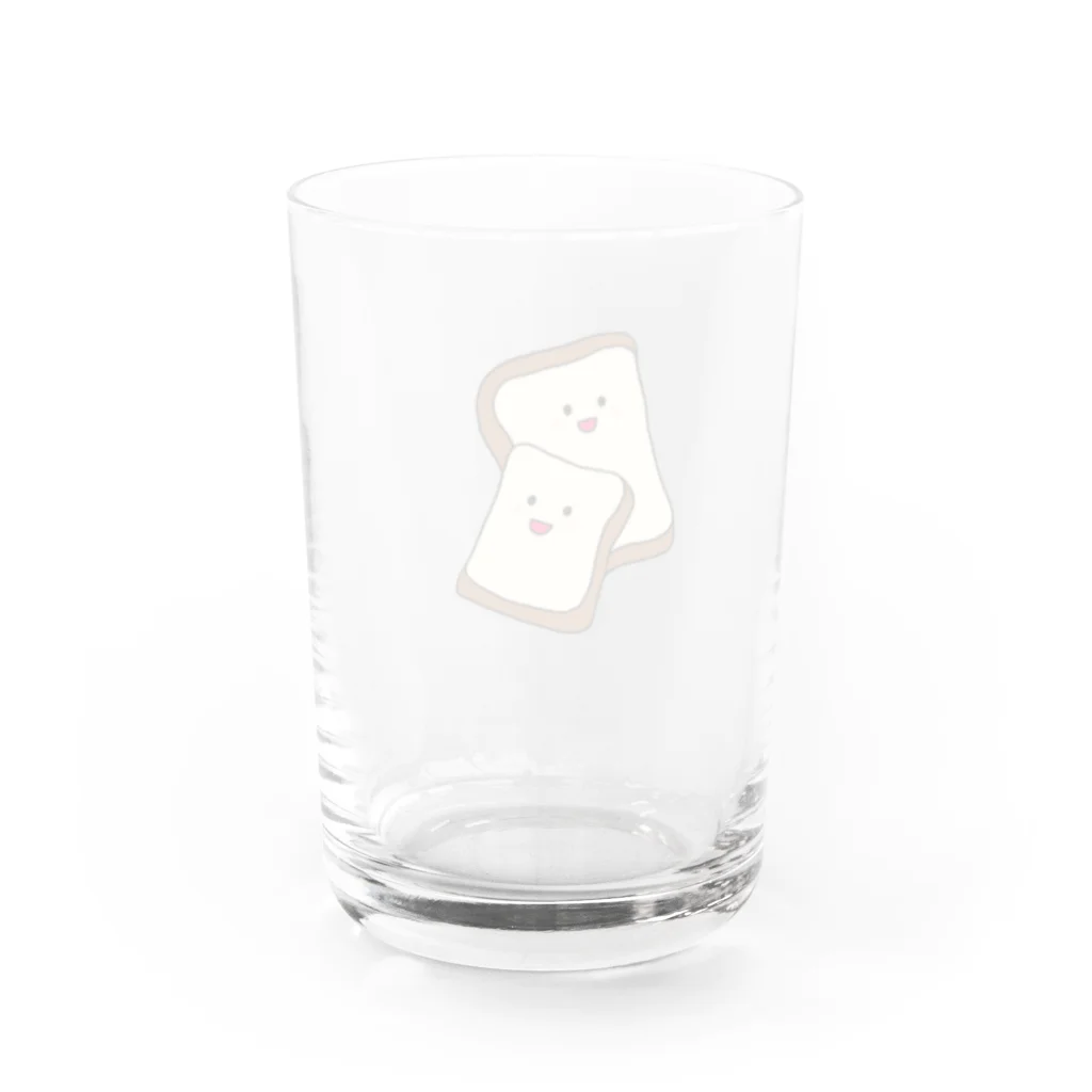 mocha_jasmine_shopの食ぱんファミリー Water Glass :back