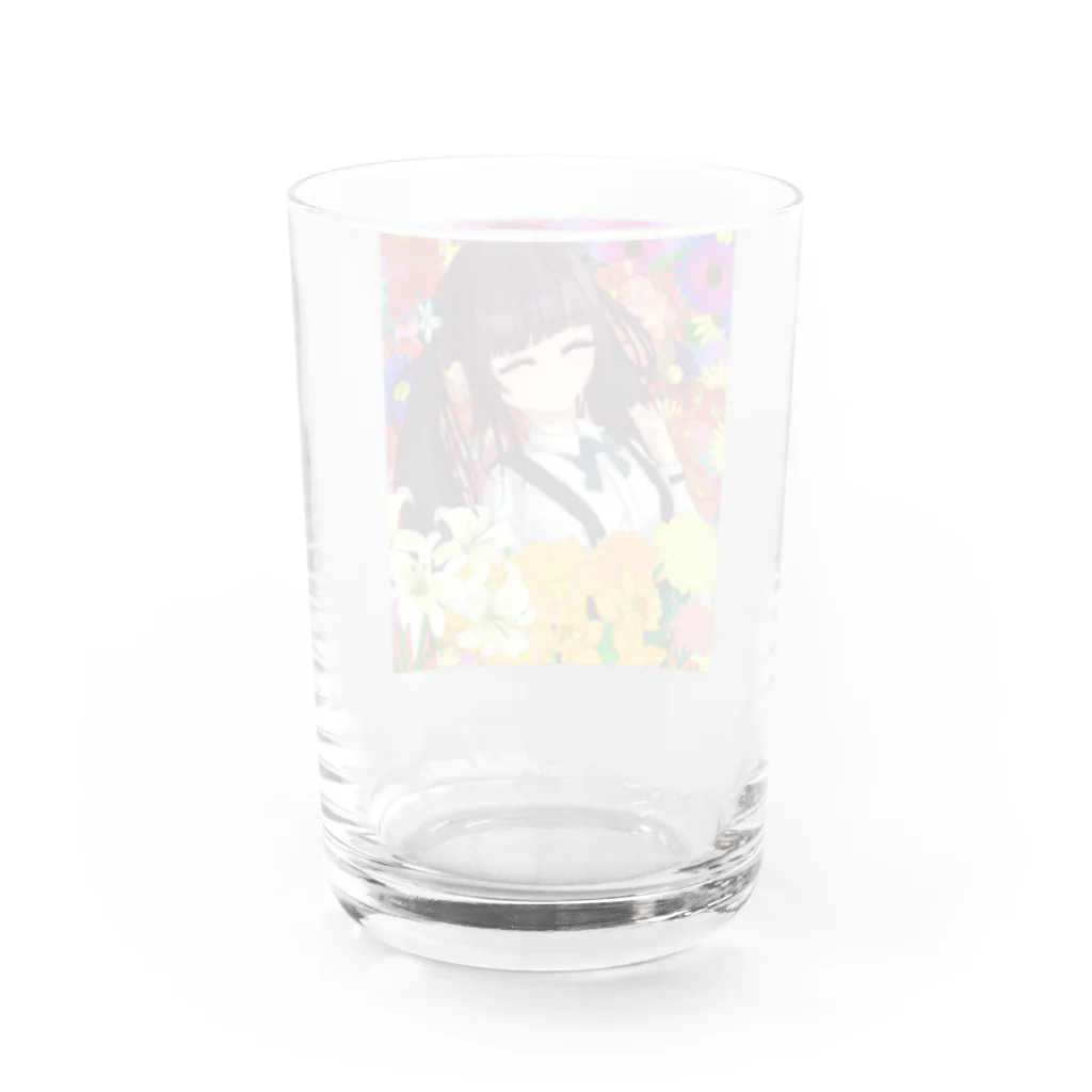 chicodeza by suzuriの花の女の子 グラス反対面