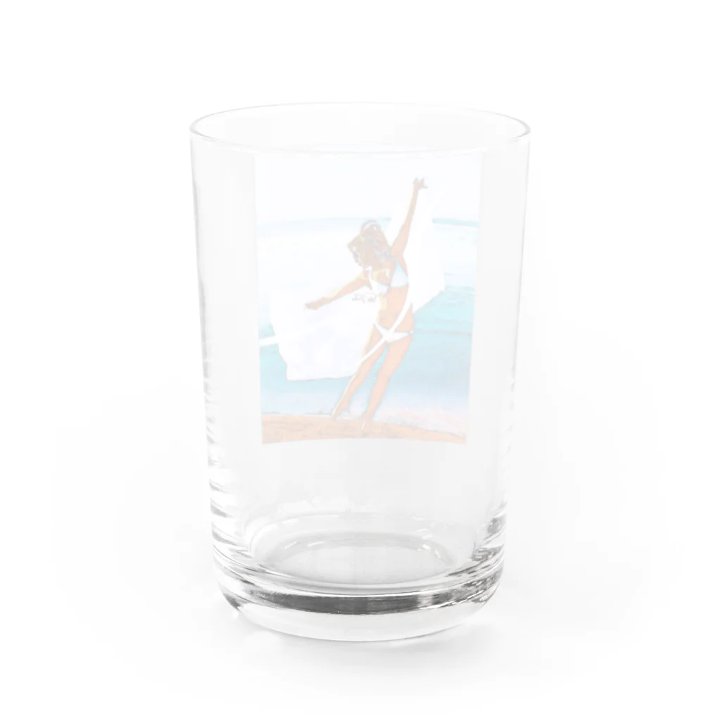 aoi.aoのSummer Girl - Stay Fearless Version #1 Water Glass :back