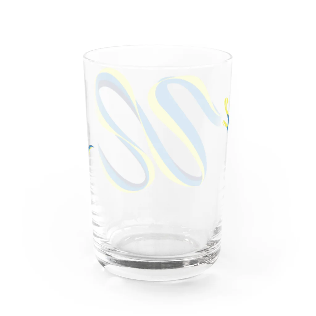 海の仲間たちオフィシャルSTOREのハナヒゲウツボグッズ Water Glass :back