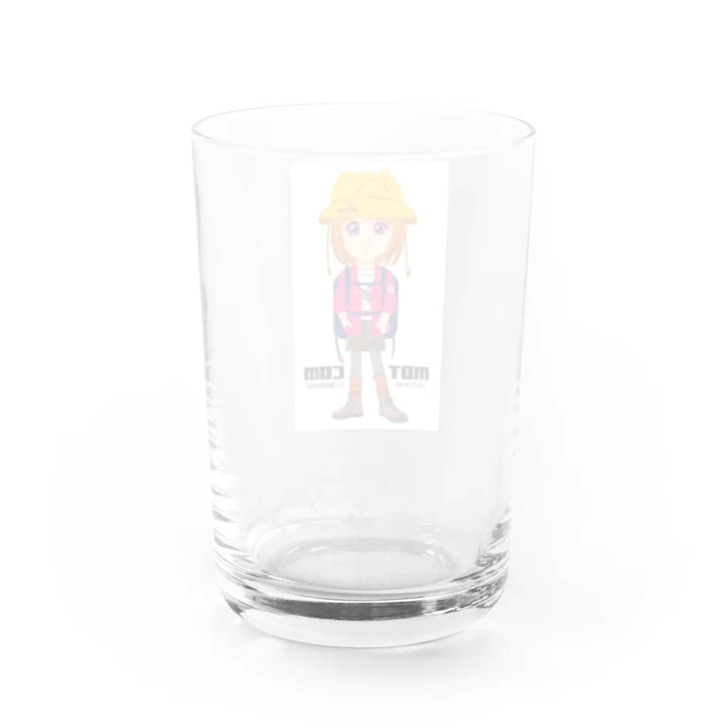 MOTCOM Winkel+の「山ガール」Mountaingirls Water Glass :back