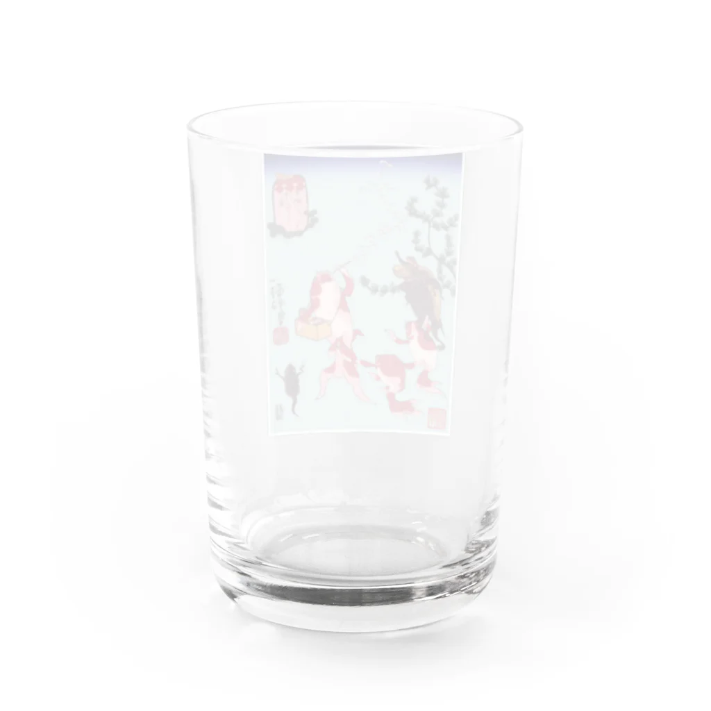 Rigelの金魚づくし 玉や玉や Water Glass :back