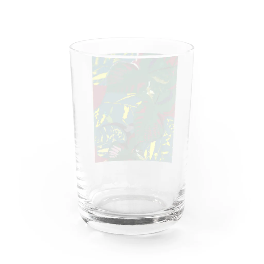 Contemporary　ArtのForestArt Water Glass :back