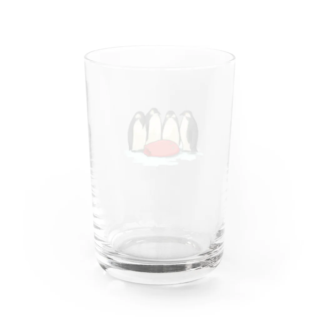 タコパインの缶詰の来訪 Water Glass :back