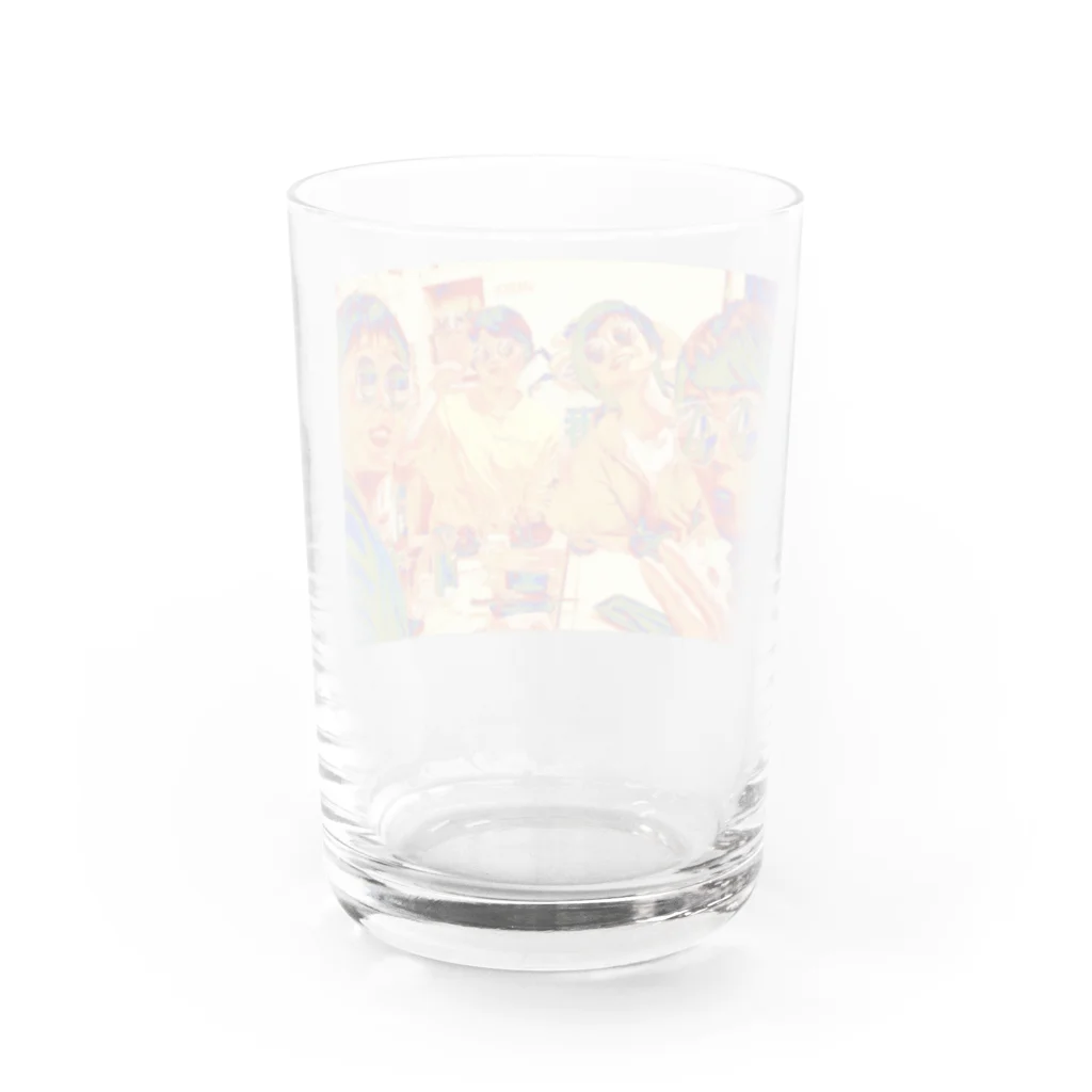 umitoyamaのThe shorins ジャケアイテム Water Glass :back