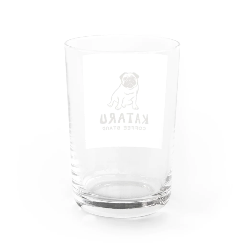 PEACE RIBBONのKATARU COFFEE Water Glass :back