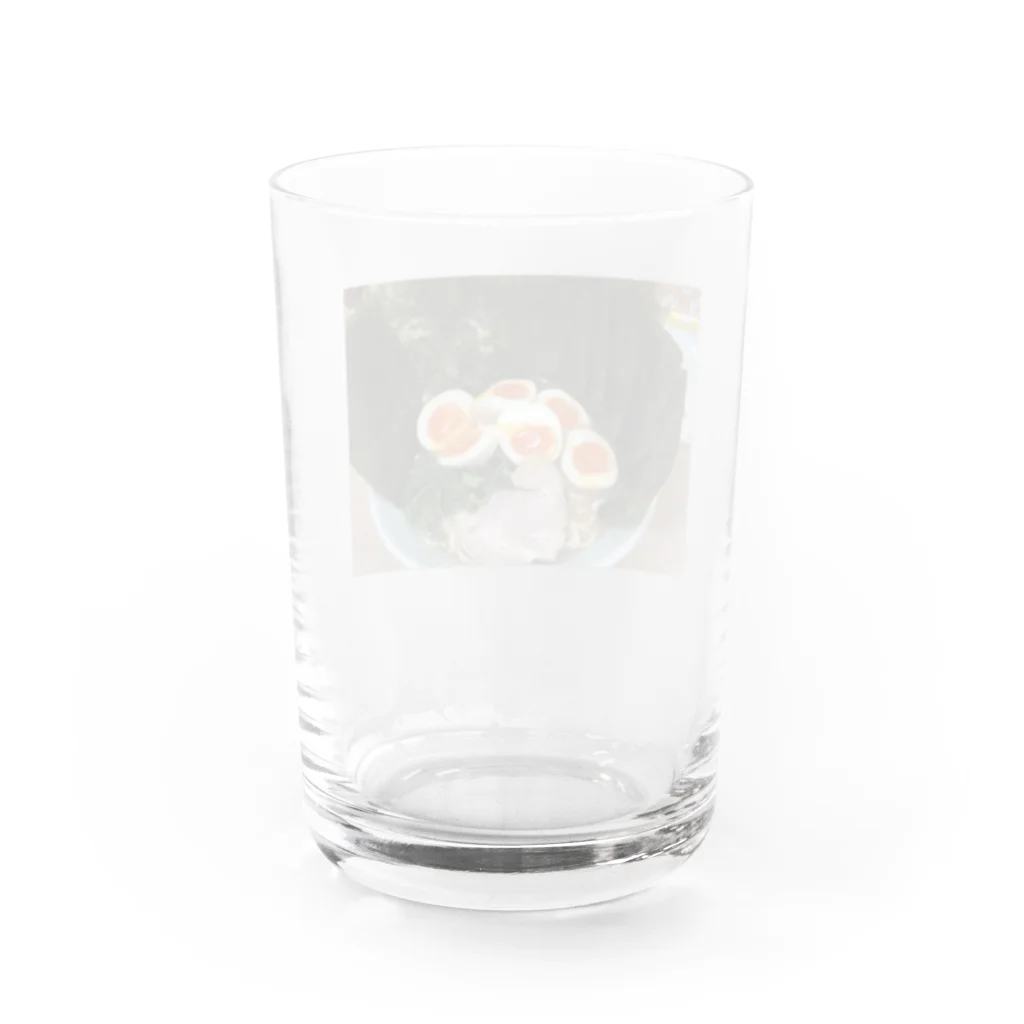 絶妙に多忙の器の中の狂気 Water Glass :back