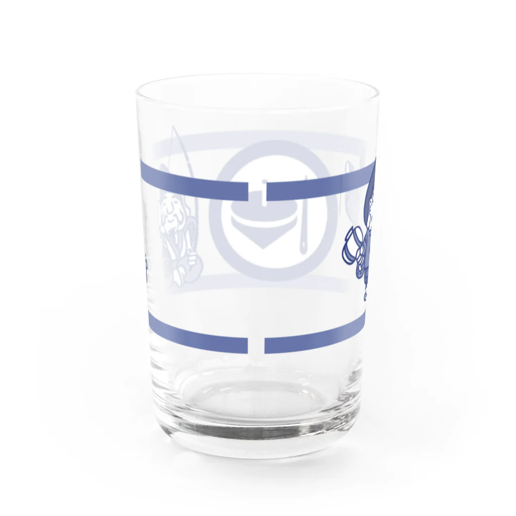 はりこま屋 雑貨部の恵比寿&大黒 Water Glass :back