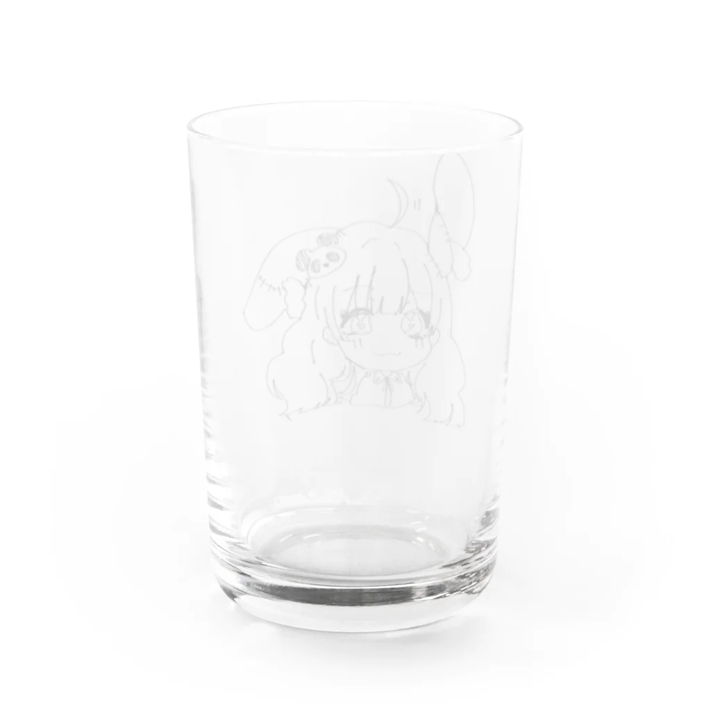 堕天使ちゃろにぇる🛸💜の可愛いって言ったらラクになるよ。 Water Glass :back