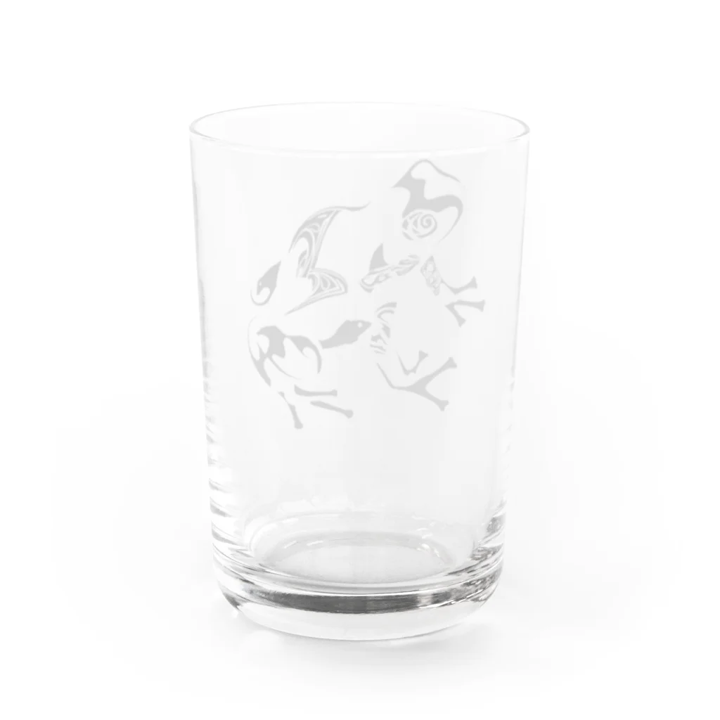 mouthのヤドクガエル Water Glass :back