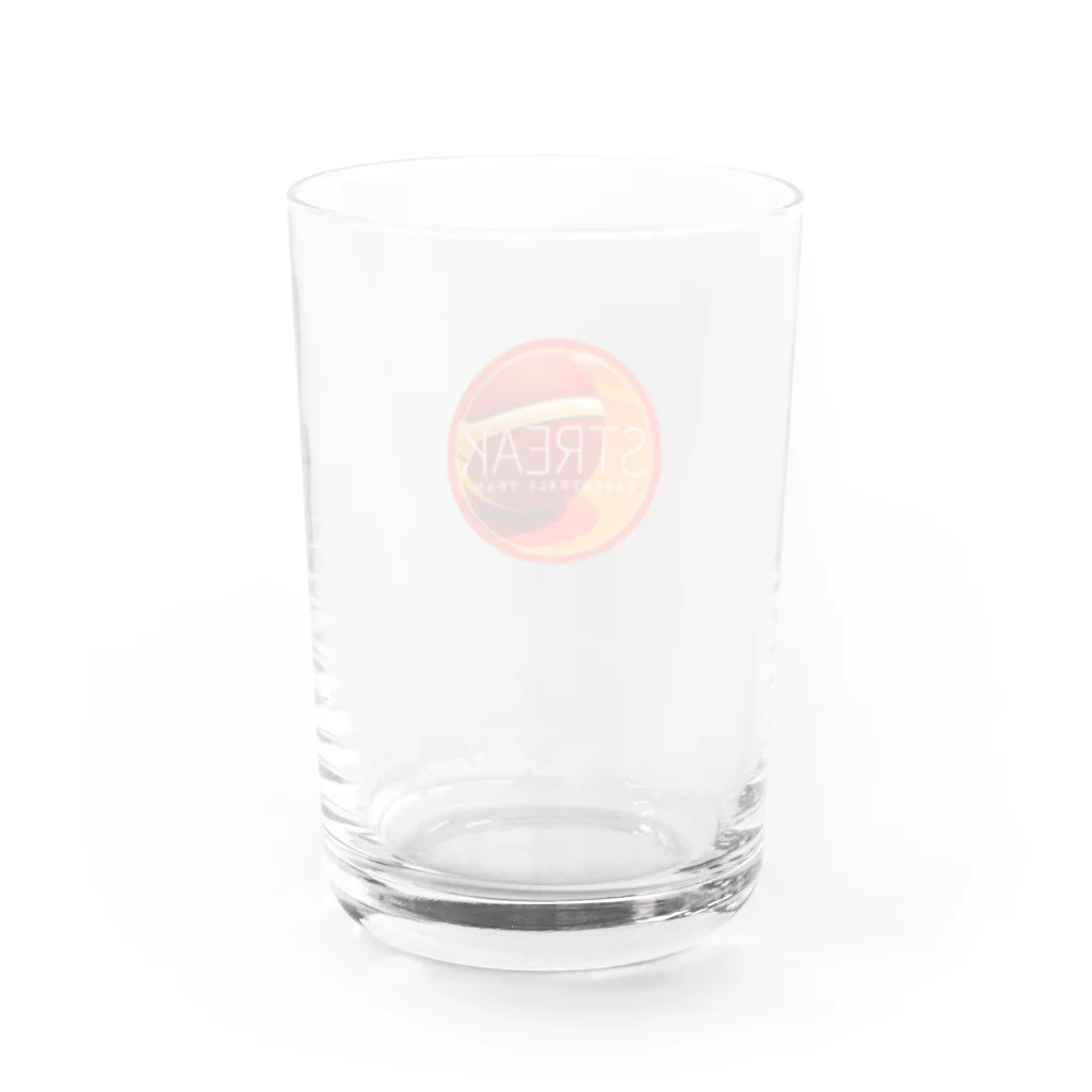 STREAK 公式ショップのSTREAK•ロゴ Water Glass :back