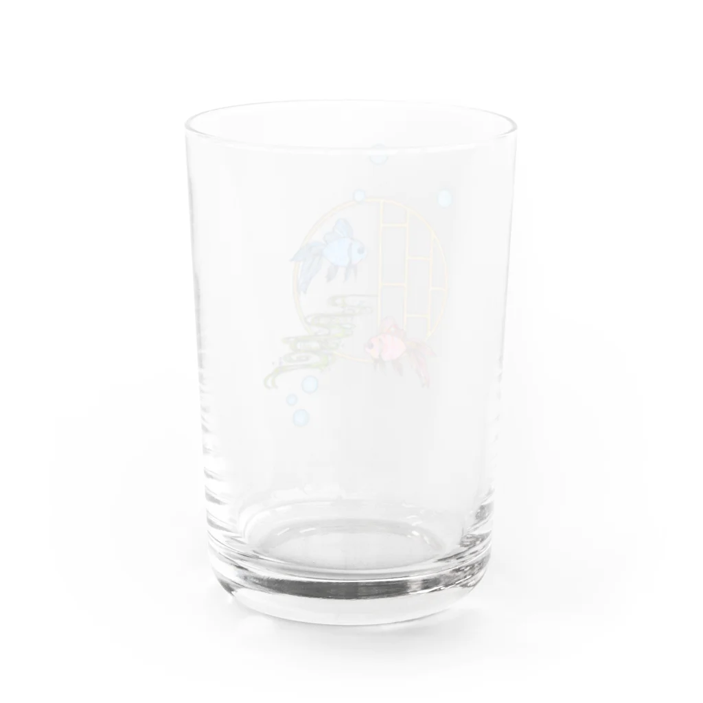 NANASHOPのGoldFish金魚 Water Glass :back