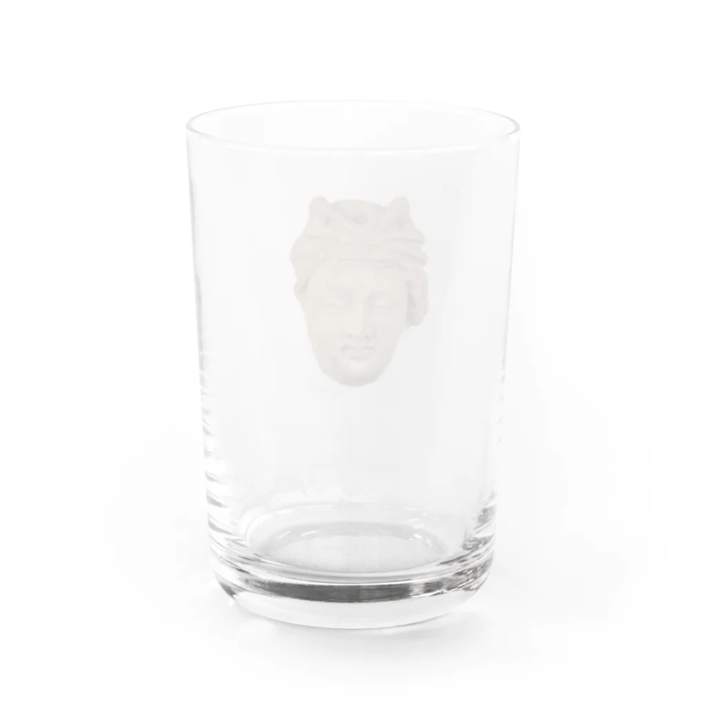 af_buttoの仏頭ズ Water Glass :back