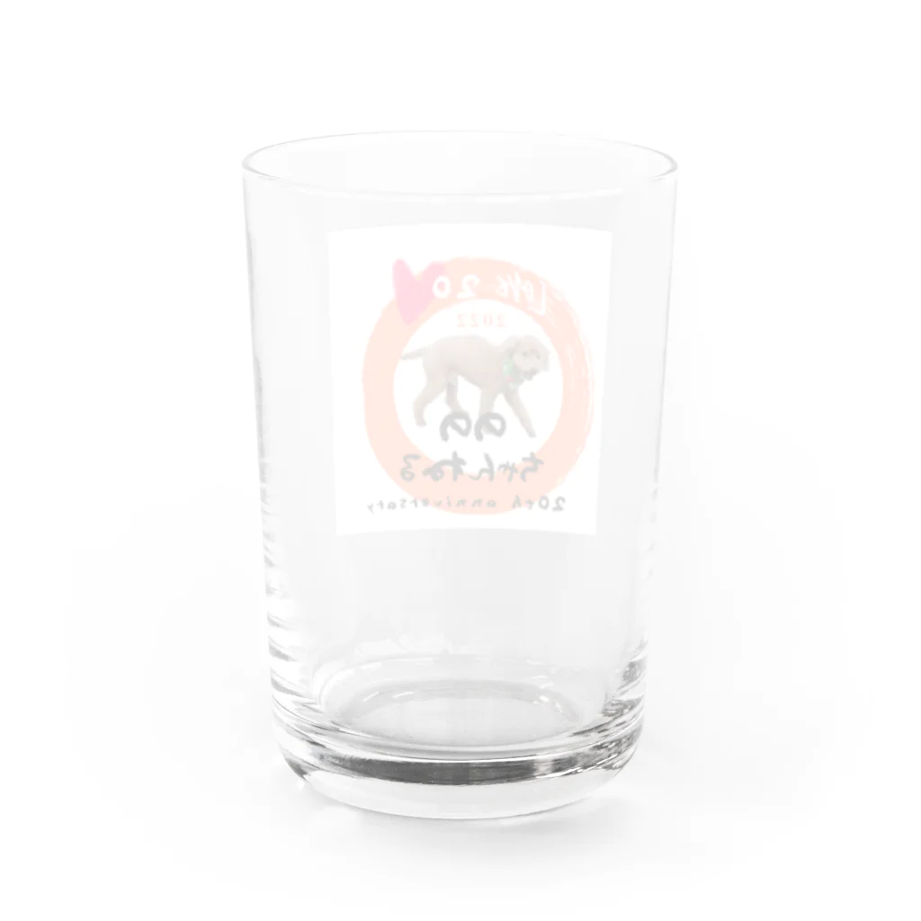 nono-channelののの君20歳記念グッツ Water Glass :back