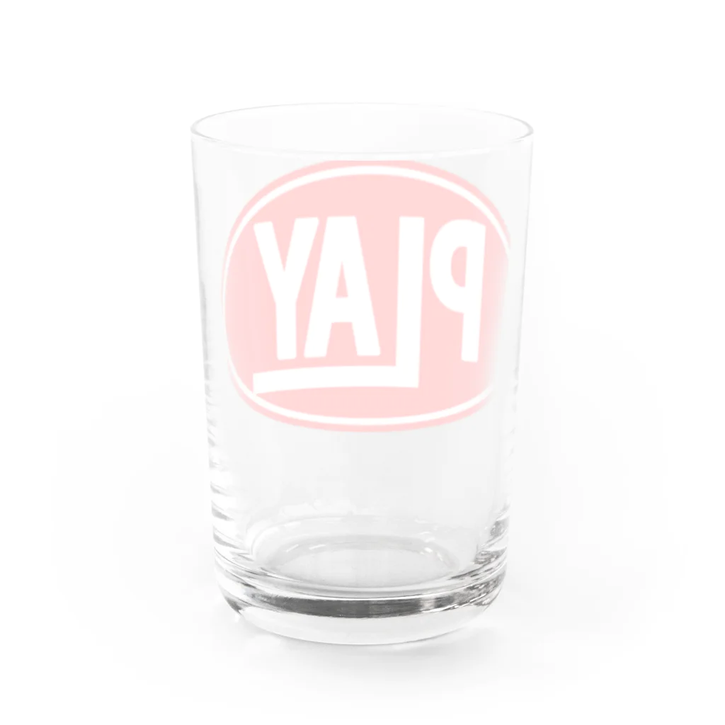 PLAY clothingのELLIPSE LOGO  R ② Water Glass :back