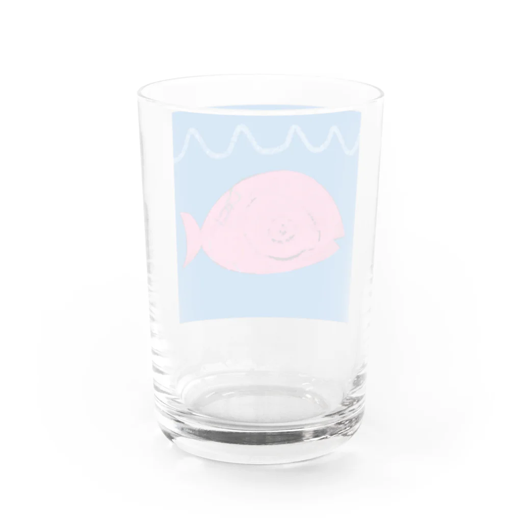 思い出ショップのぴよふぃっしゅ Water Glass :back