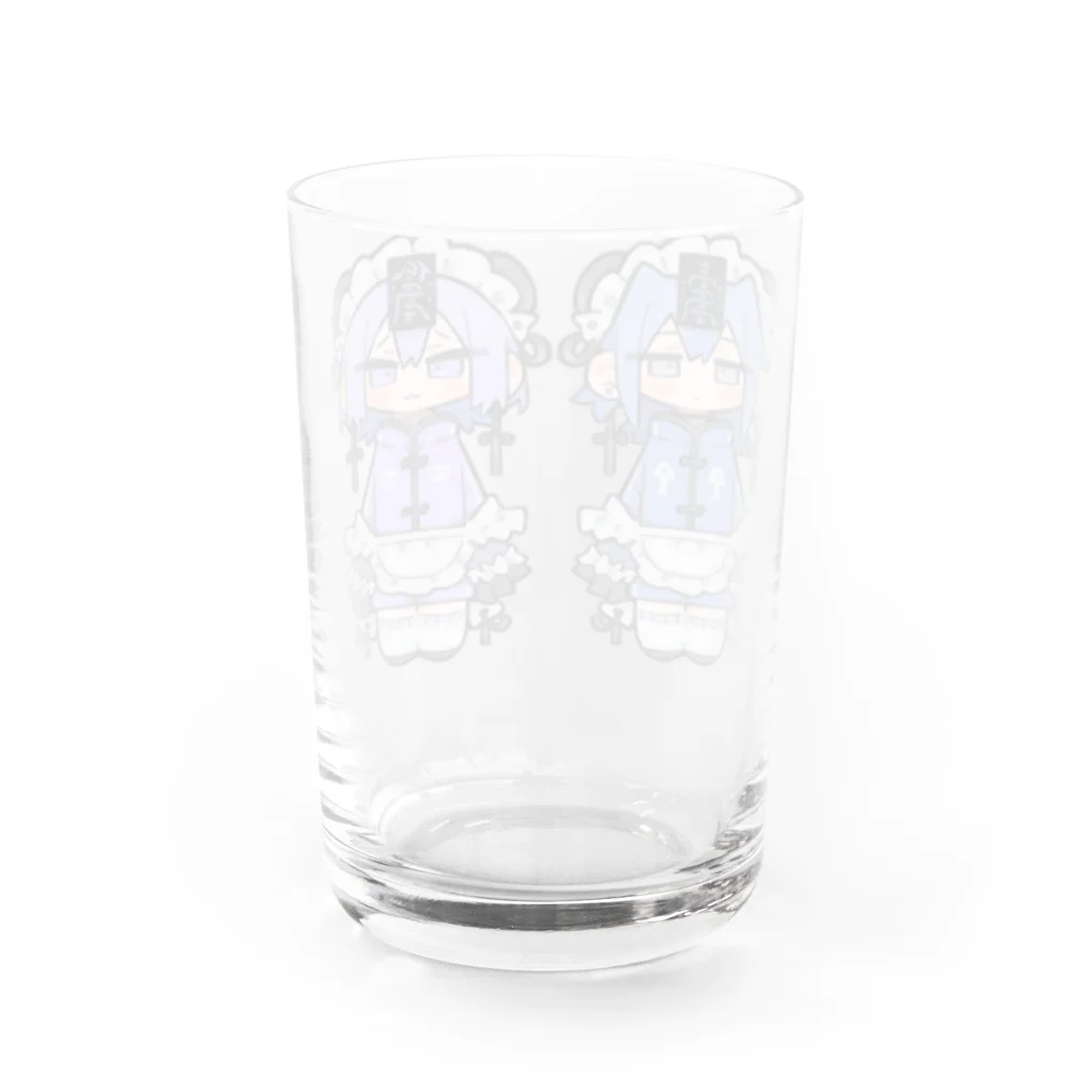 猫さんの気象病のせいかも Water Glass :back