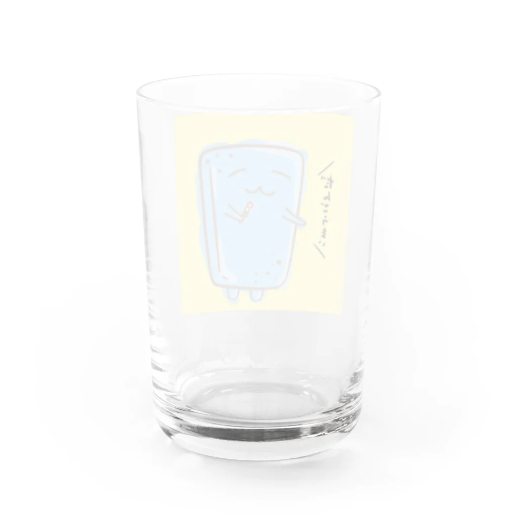 スライムバケツ店のぬりかべスライムー名過家 Water Glass :back