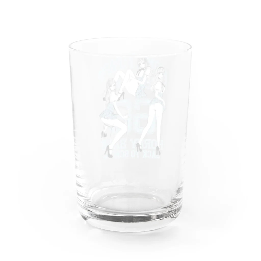 loveclonesのNAUGHTY SCHOOLGIRLS 0560 B柄 Water Glass :back