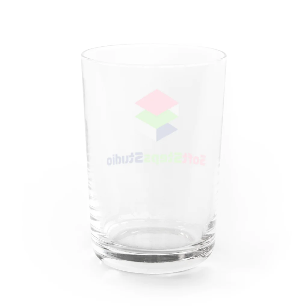 SoftStepsStudioのSoftStepsStudioグッズ Water Glass :back