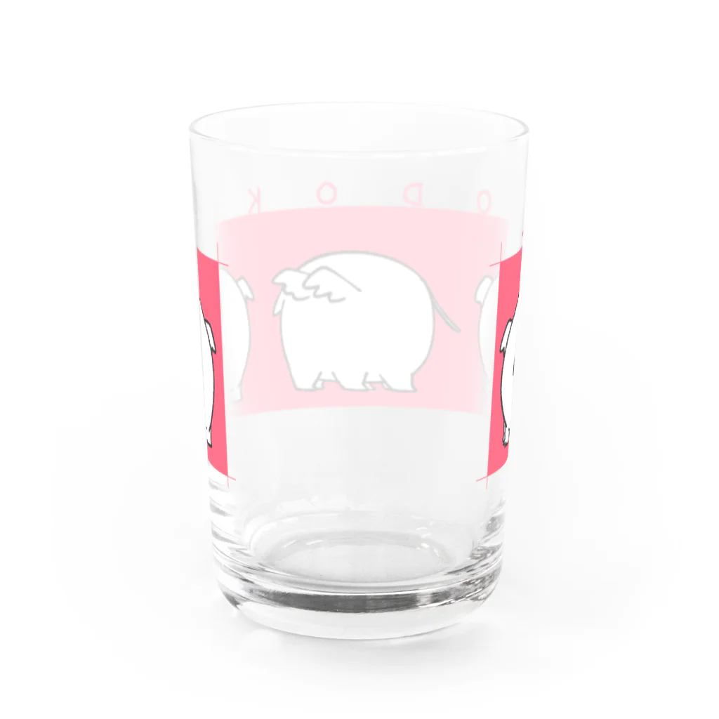 小林孤独ちゃんのKODOKU-T Water Glass :back