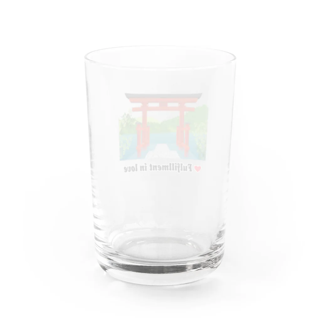 まんもすの恋愛成就 Water Glass :back