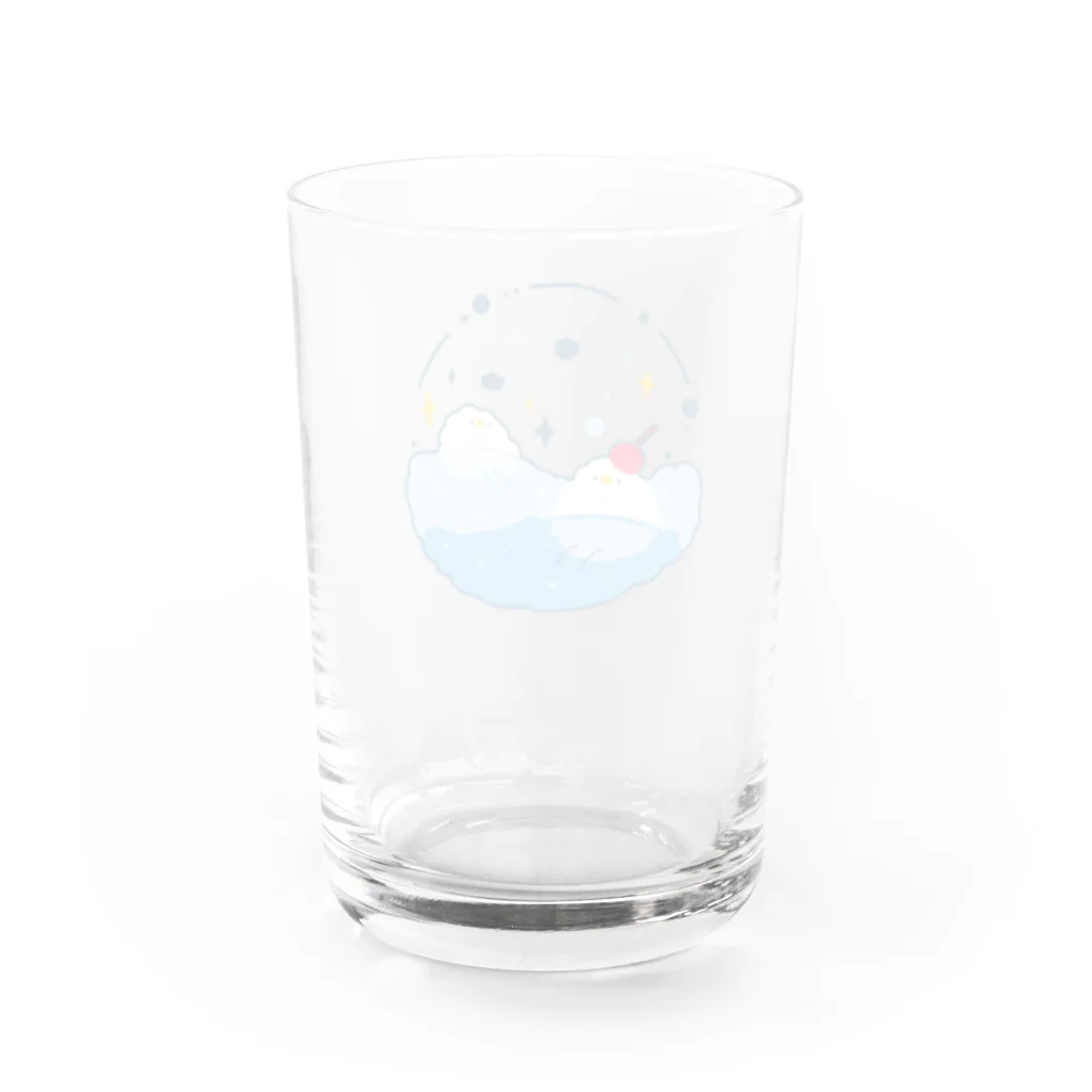 もこどり屋のもこどりソーダコップ Water Glass :back