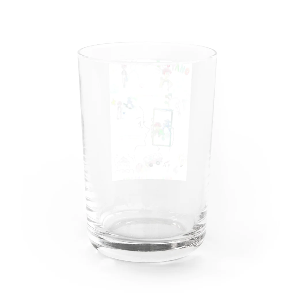 小坂保行のいきりょうくん2 Water Glass :back