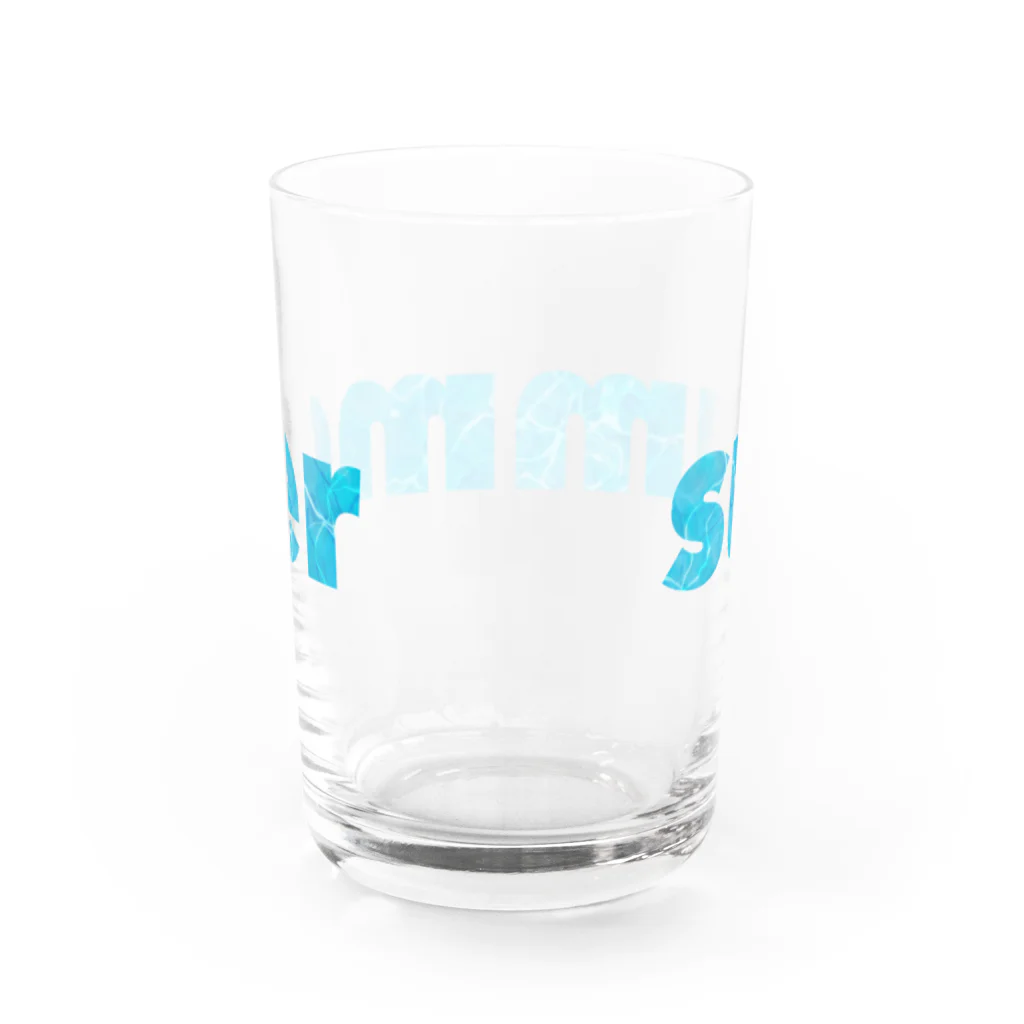 たわたわたの居場所の夏 Water Glass :back