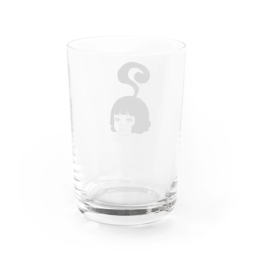 さくさくのはてなちゃん Water Glass :back