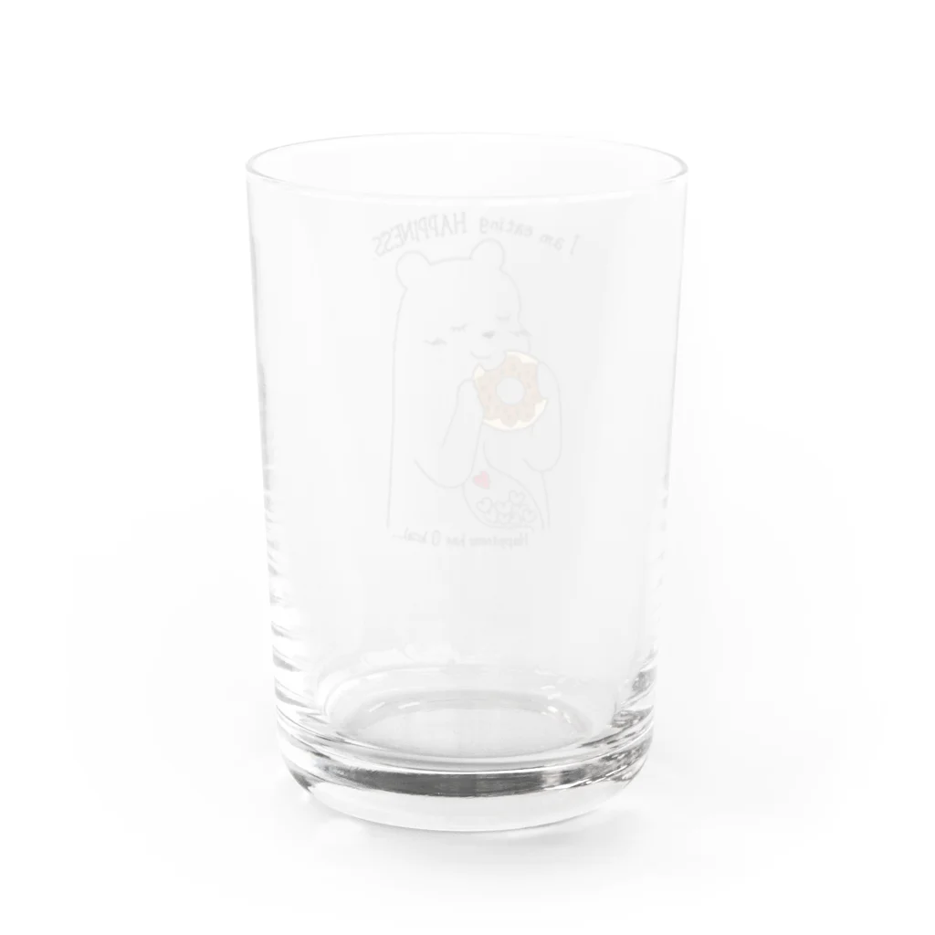 Chibisukeの幸せは0kcal Water Glass :back