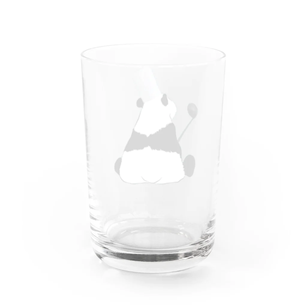 KaNaN〜パンダのシェフなパンダ Water Glass :back