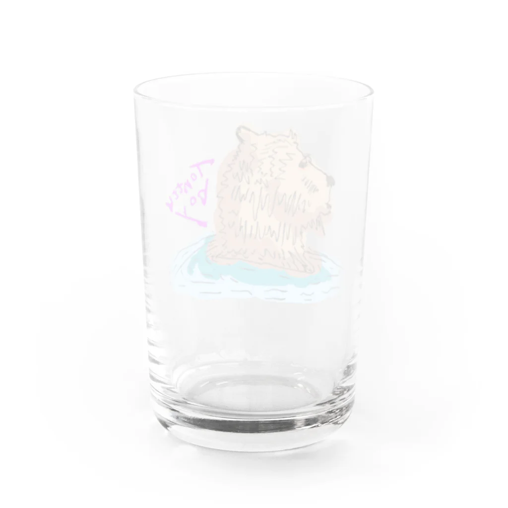 Tonttuboyのhiguma Water Glass :back