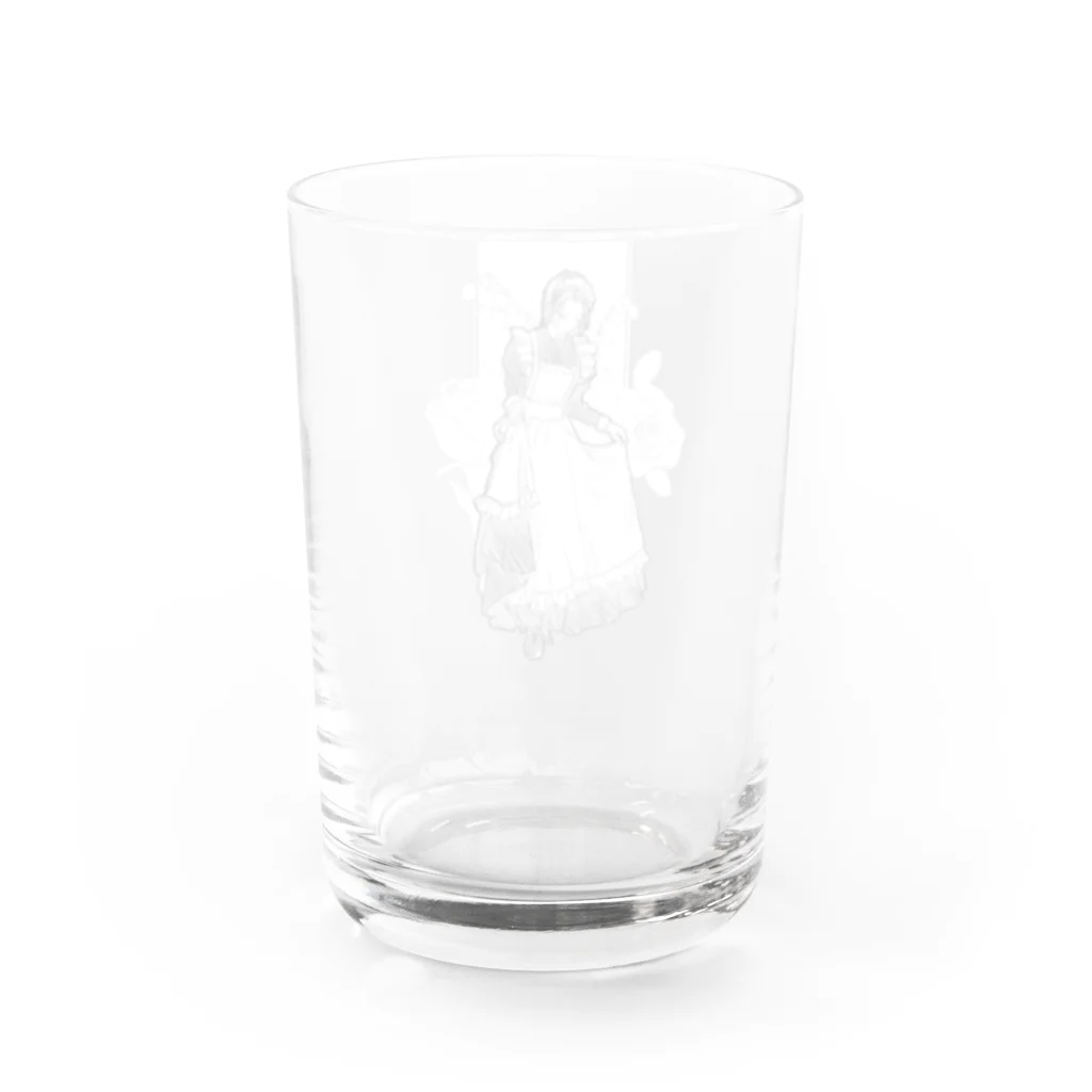 noboo_papaのメイドSiryさん Water Glass :back