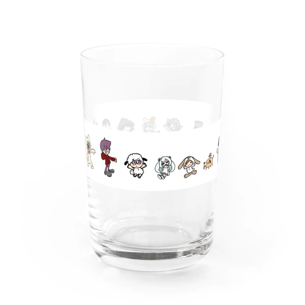 まるこのMARUTunes Water Glass :back