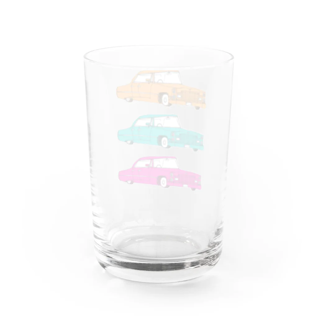 NIKORASU GOの外車外車外車 Water Glass :back