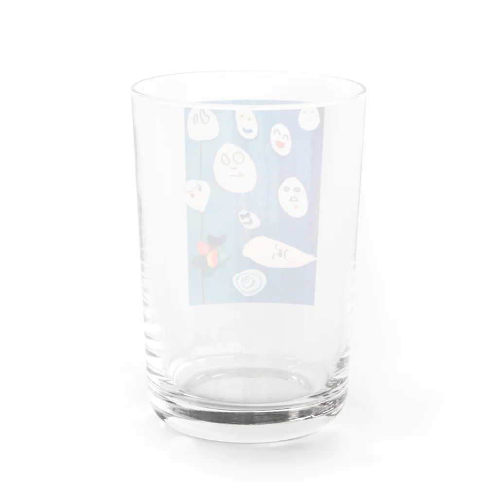 ギフっ子SHOPの雨 Water Glass :back