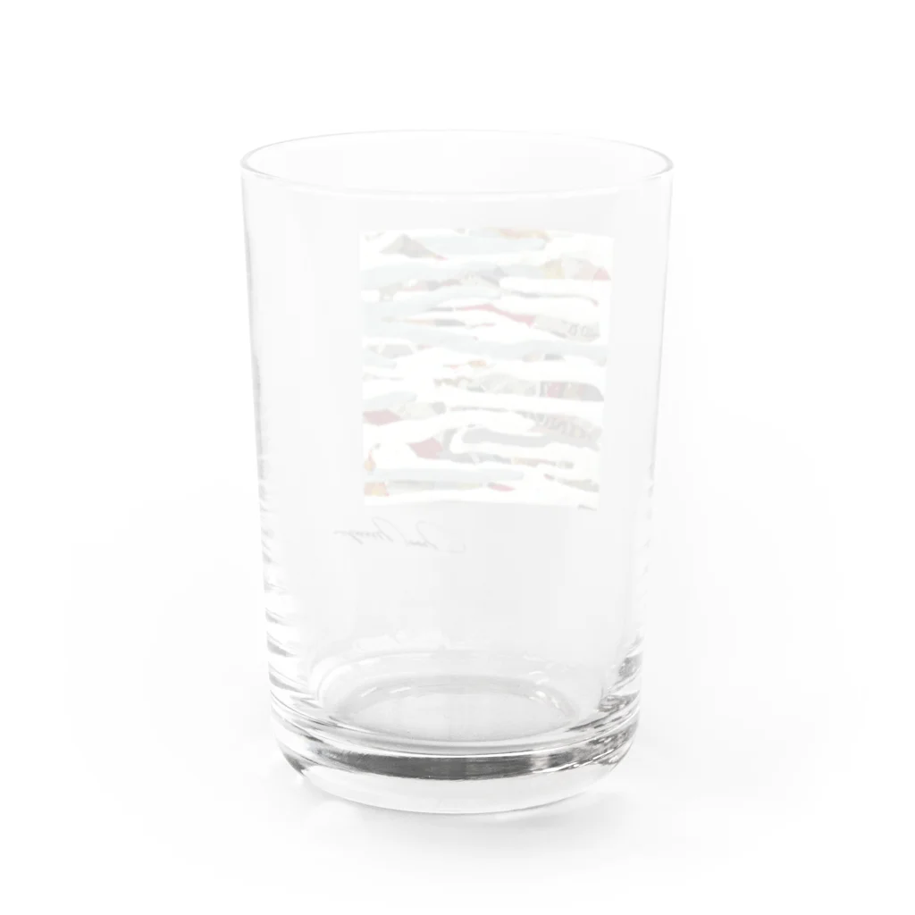 addfuns NAO MORIGOの時の隙間 ブロック バックロゴマーク無し Water Glass :back