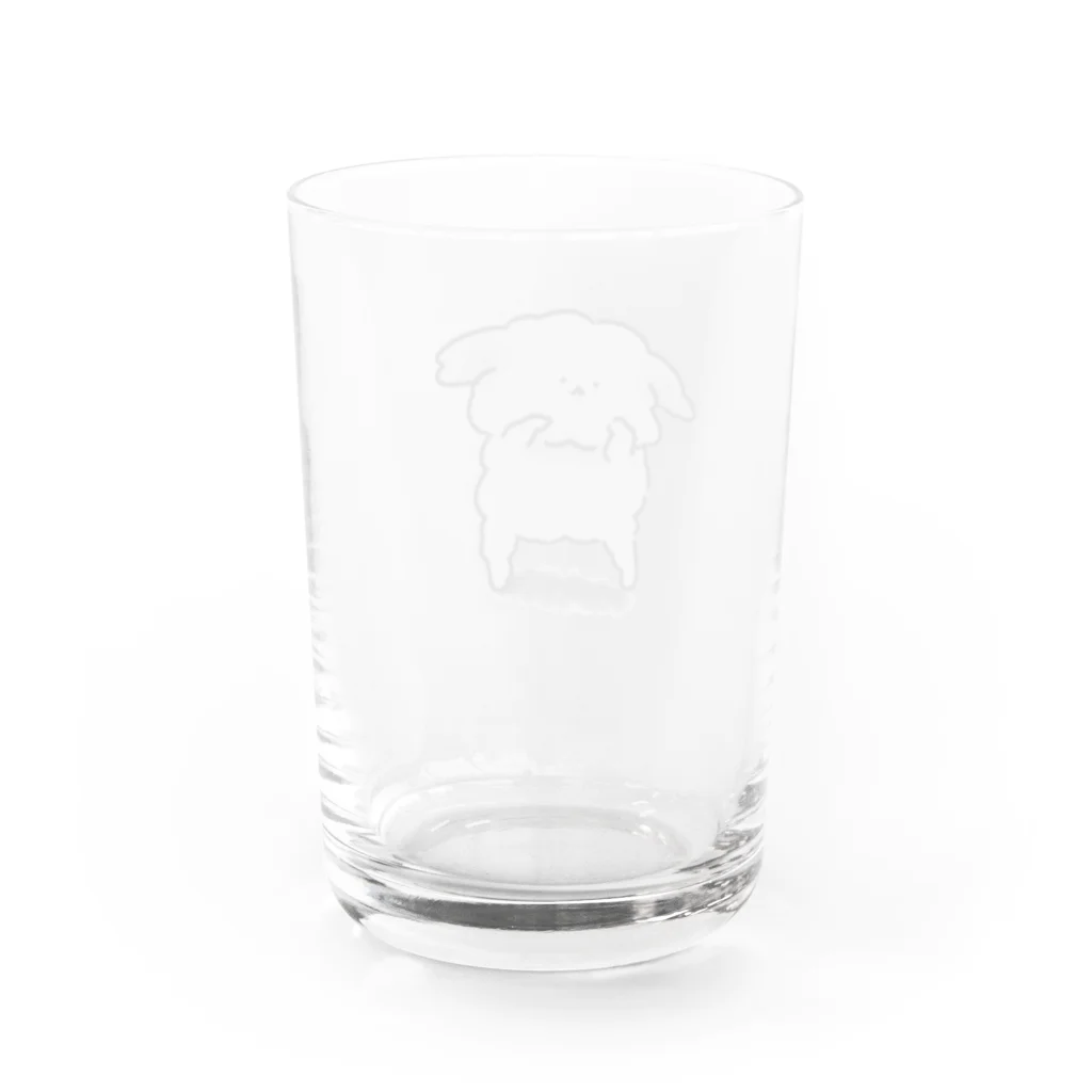 はーちゃん商店のてんちゃん Water Glass :back