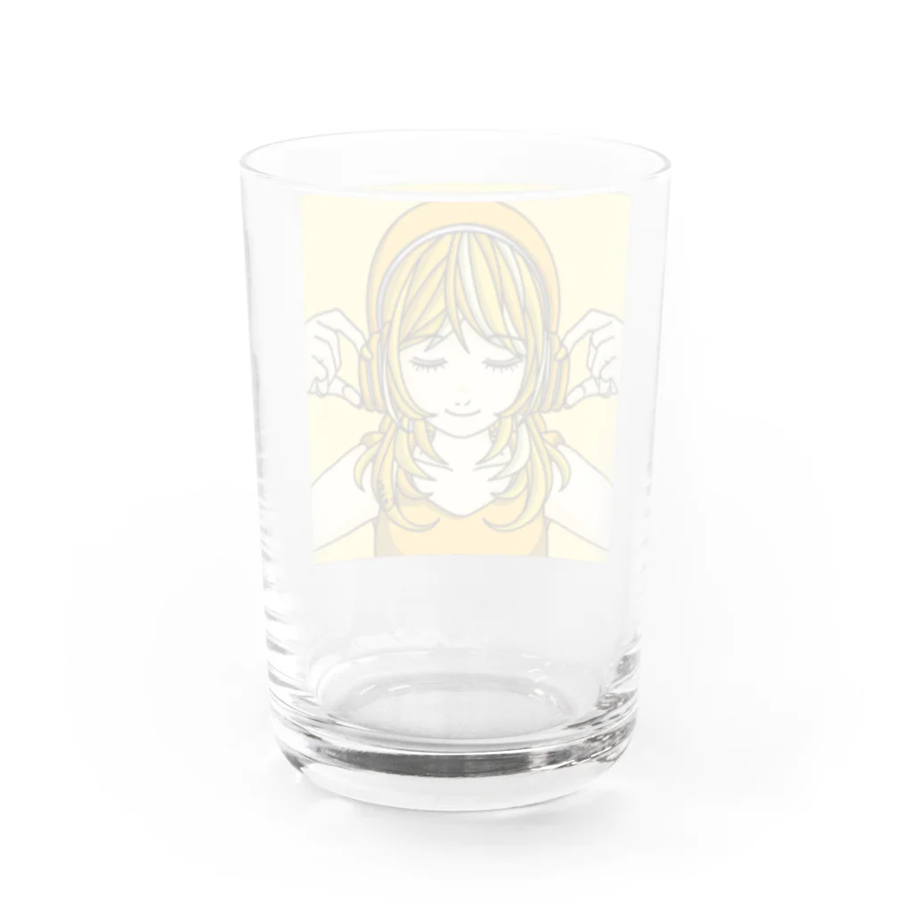 ぎんいろイラストレーターの奇跡～sun～ Water Glass :back