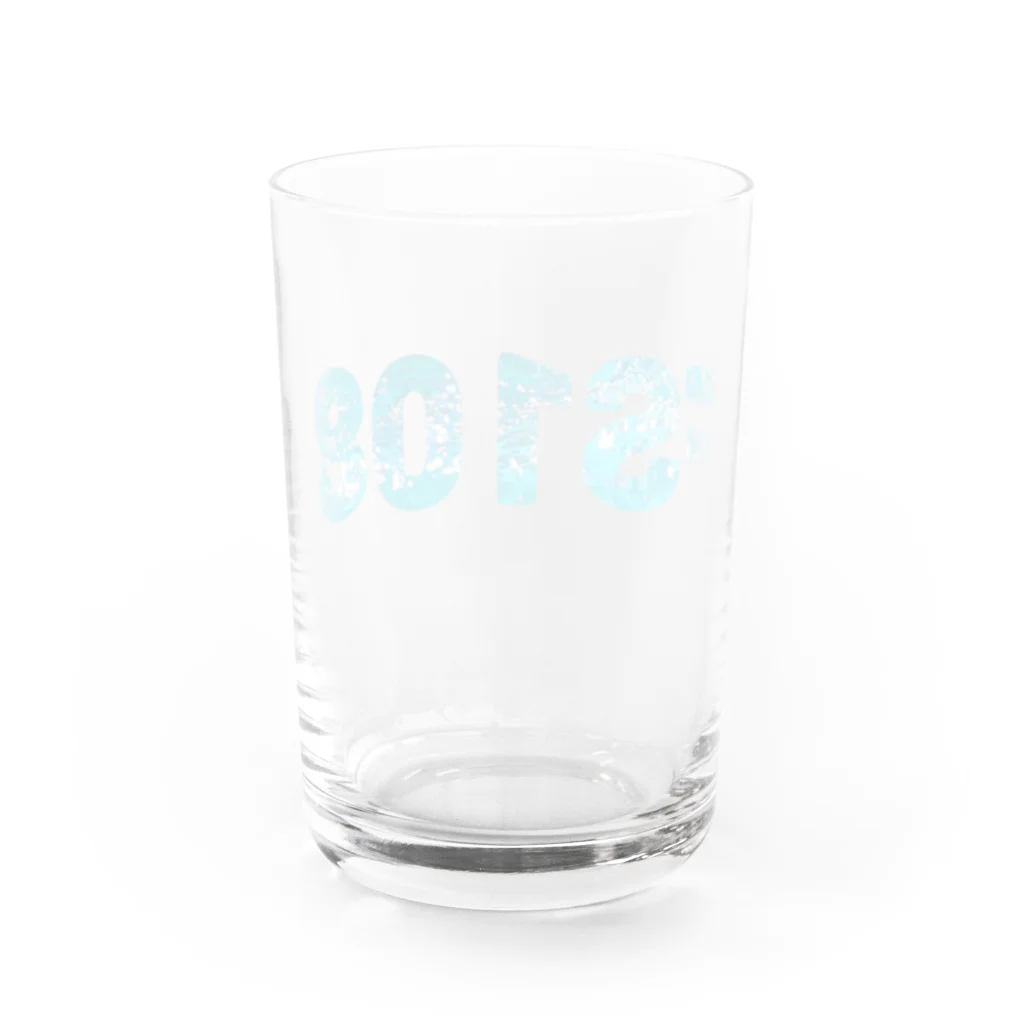 FS108(ファンタジスタ入れ歯)イラスト　絵描きのFS108　水ロゴ Water Glass :back