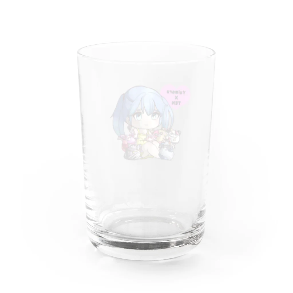 ゆぃまる☻Yuimaru ちびきゃら Creator ＆ CryPterのYuimaru×TEN Water Glass :back